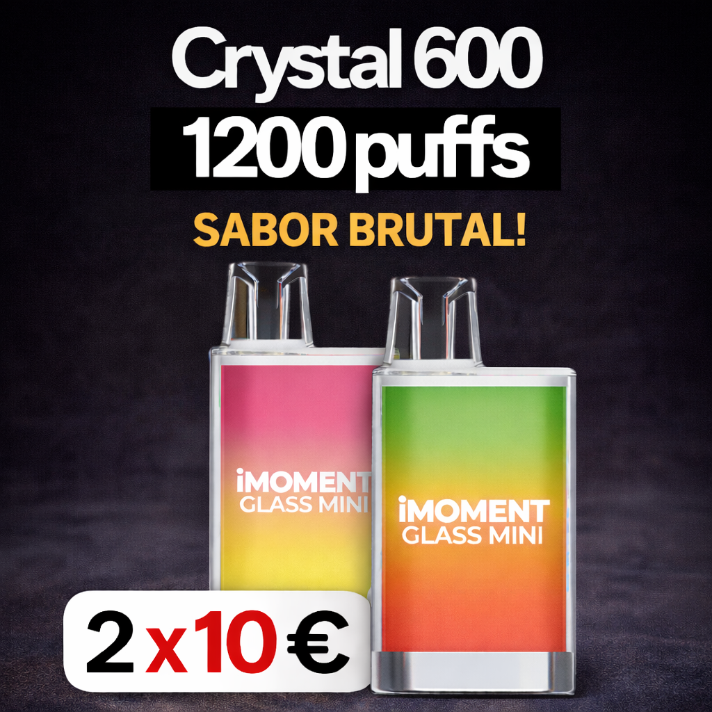 POD DESECHABLE IMOMENT GLASS MINI 600